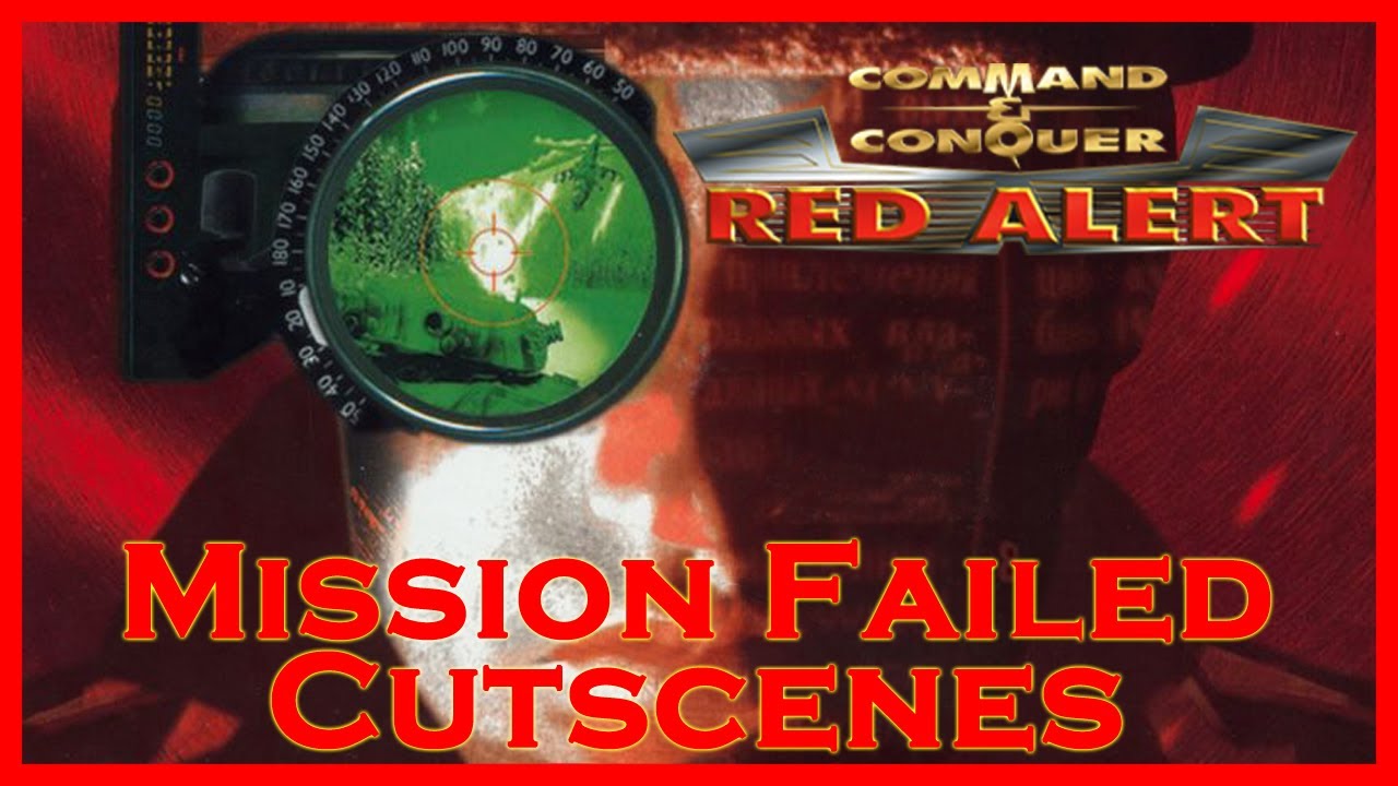 Desværre Kontrovers nær ved Command & Conquer: Red Alert (1996) Mission Failed Cutscenes - YouTube