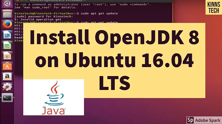 Installing OpenJDK 8 on Ubuntu 16.04 LTS | Installing OpenJDK 8 on Linux