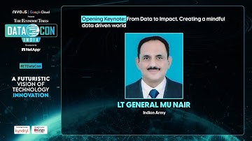 #ETDataCon | Opening Keynote:  From Data to Impact. Creating a mindful data driven world.