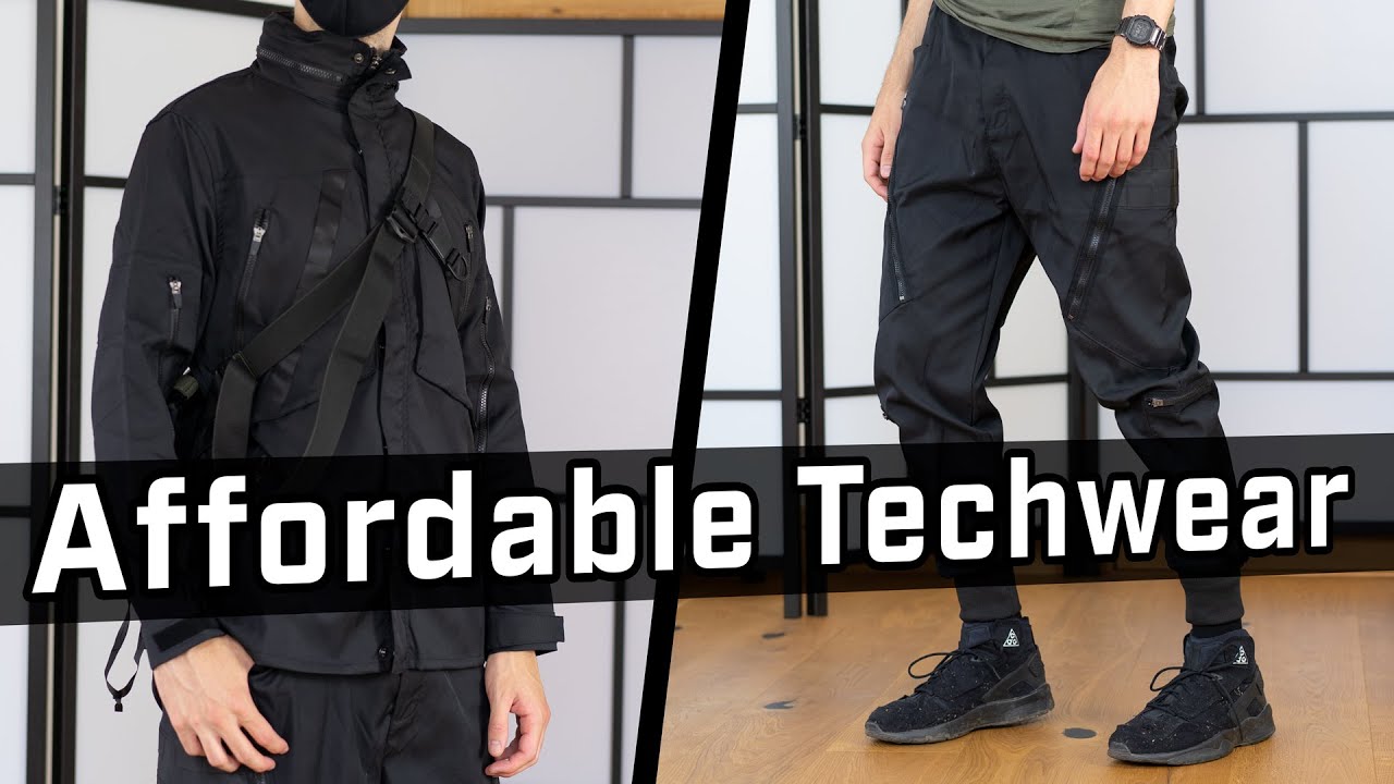 Affordable Techwear That ISN'T Drop-Shipped  REVIEW - YouTube