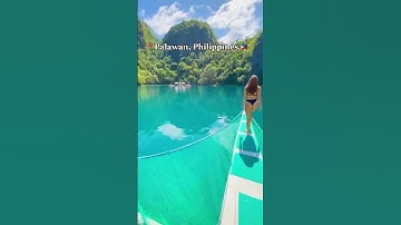 TEMPAT-TEMPAT DI BUMI DENGAN AIR PALING BIRU #travel #tiktok #shorts #bluewater