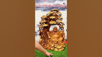 Phật Di lặc Ngồi Gốc Tùng Gỗ Hương Ta:Tượng Để Bàn Cho Mọi Gia Đình/0938.410.333