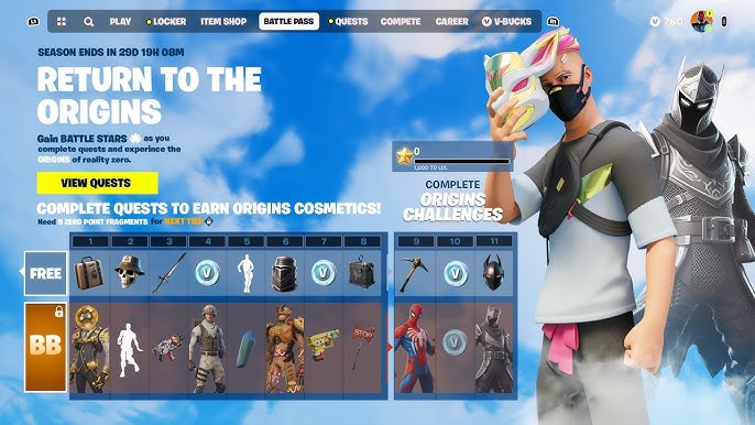 Conta fortnite com Season 4 até 9 Full - Fortnite - Contas