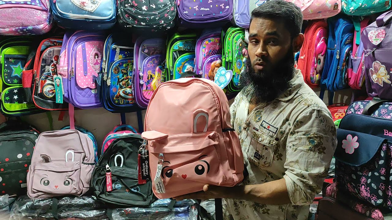 Backpack Bag Use Collage University Waterproof & Washable Made In China