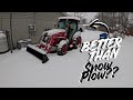 Plowing Snow with TYM 5520 Tractor
