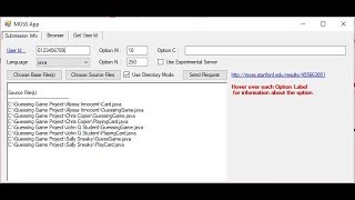 Moss Plagiarism Checker with Windows GUI