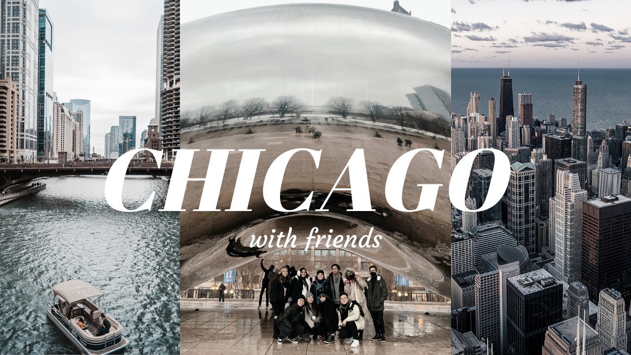 TRAVEL VLOG | ROAMING THE STREETS IN CHICAGO WITH FRIENDS