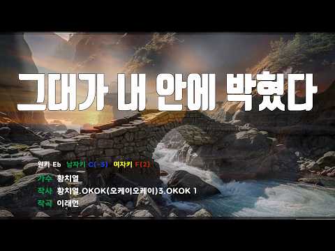 [은성 반주기] 그대가내안에박혔다 - 황치열 노래 / MR / 가사 / 반주