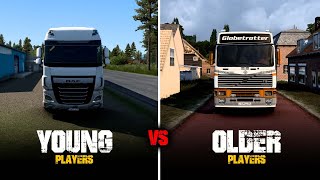 ETS2 Young Players vs Older Players | Euro Truck Simulator 2