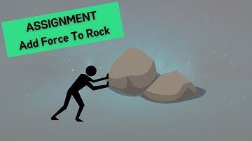 Unity for Beginners - 059 - Add Force to Rock