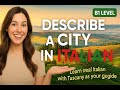 How to Describe a City in Italian (Language Lesson)