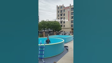 IPOOLGO diameter 4M *1.2m inflatable above ground swimming pool