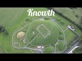 Knowth Ireland by drone
