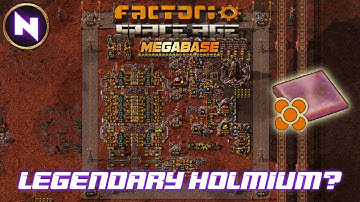 Is LEGENDARY CRYOGENIC SCIENCE Possible? Need Legendary Holmium! | 10 | Factorio Space Age Megabase