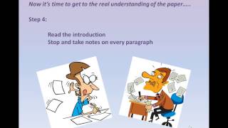 How to read a scientific paper