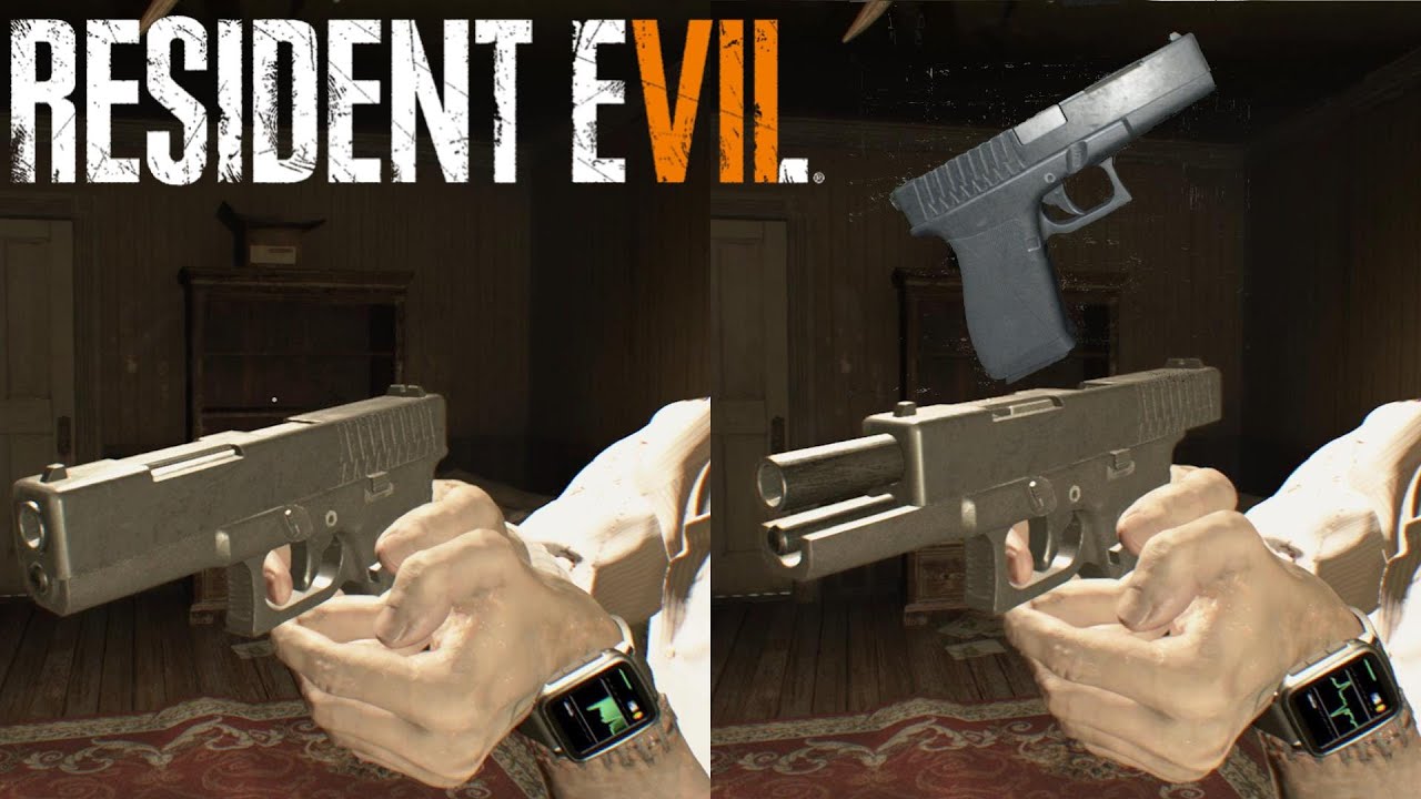 ハンドガンG17┃G17 Handgun┃Play through【バイオハザード7 Resident