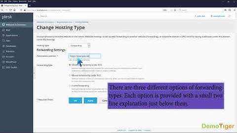 Plesk- How to redirect a subdomain to an external URL in Plesk?
