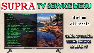 SUPRA TV Service Menu Access Codes | How To Open Hidden Service Menu On Supra TV and LCD TV screenshot 4