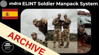 Indra ELINT (Electronic Intelligence) Soldier Manpack System