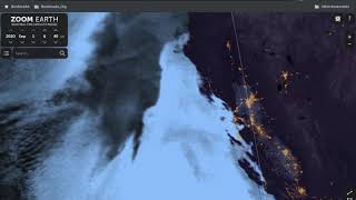 California Fires Smoke Satellite 1-SEPT-2020 (9/1/2020)