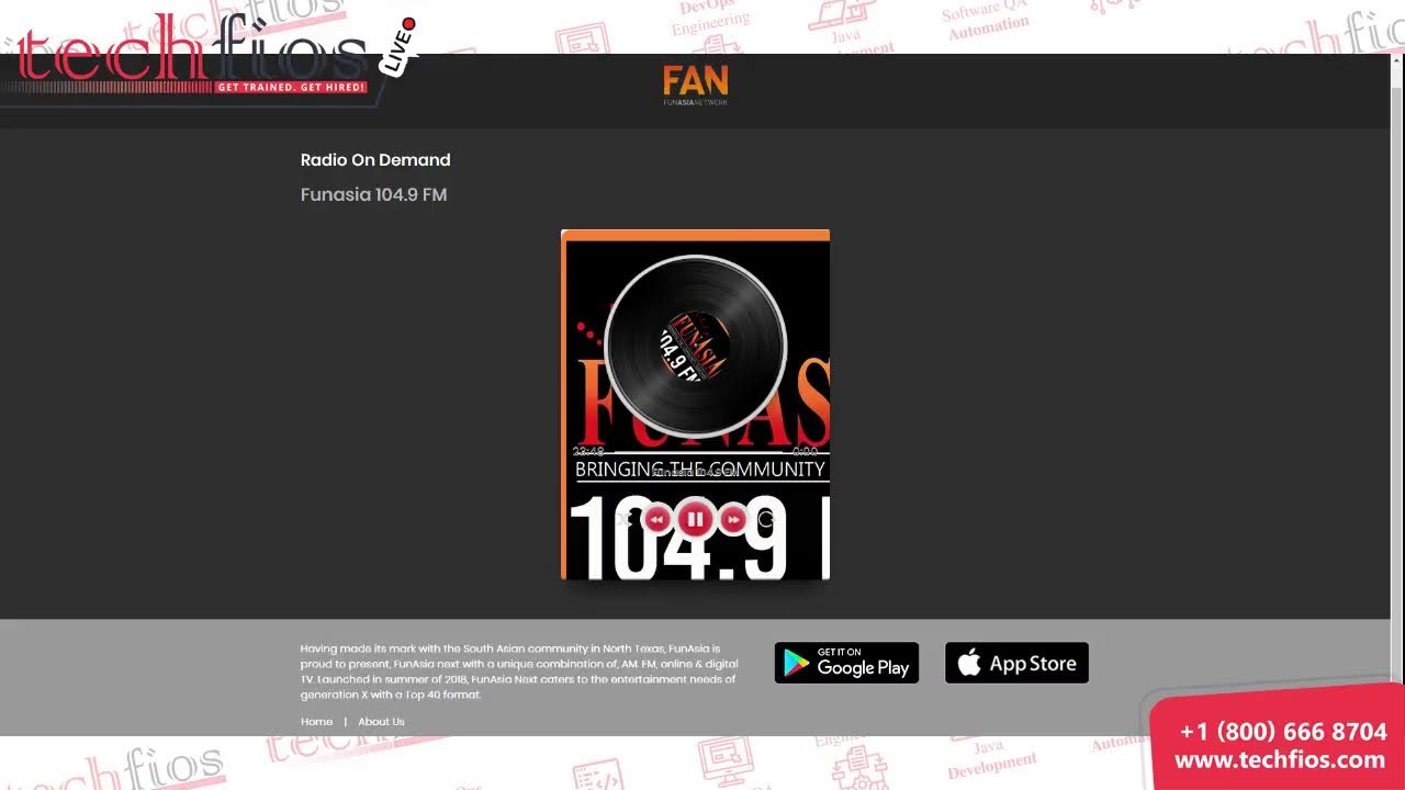 Live Q&A live session on Funasia 104.9 FM