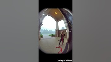 Monkey gets taken by tornado #sora #tornado #ai #funny