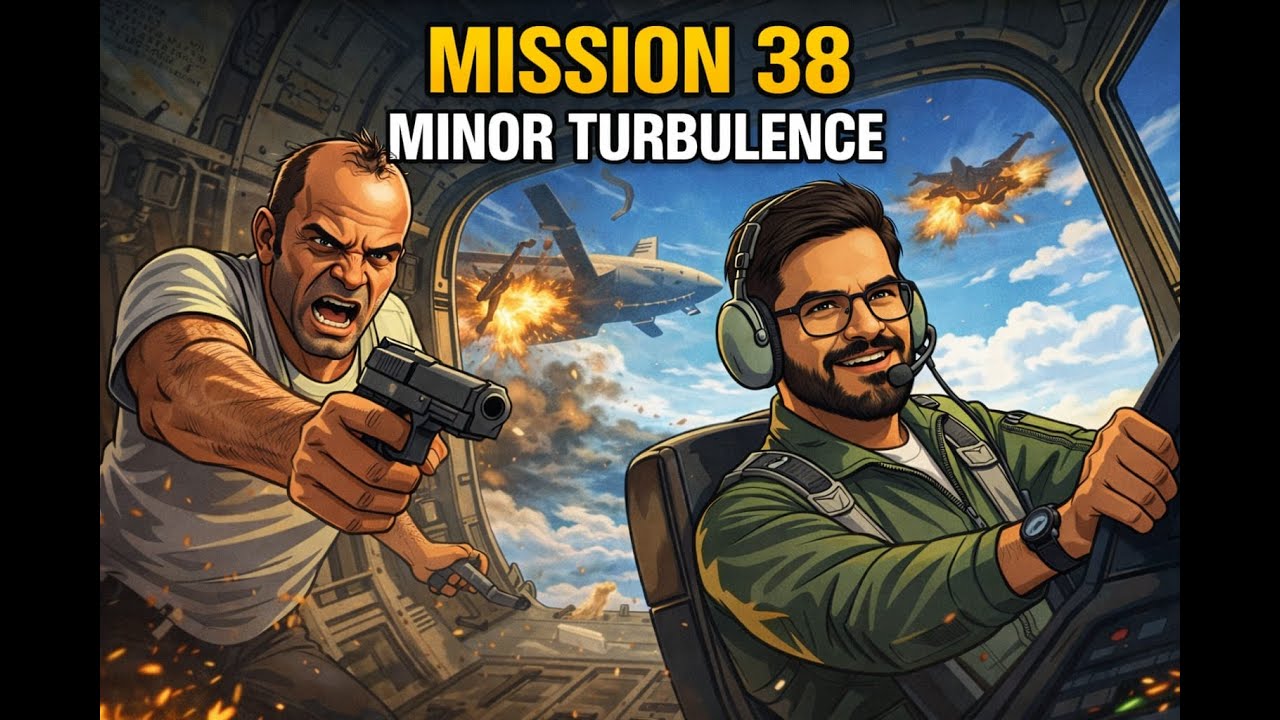 GTA 5 Mission 38 | Minor Turbulence | Trevor Philips | Commentary | Story Mode
