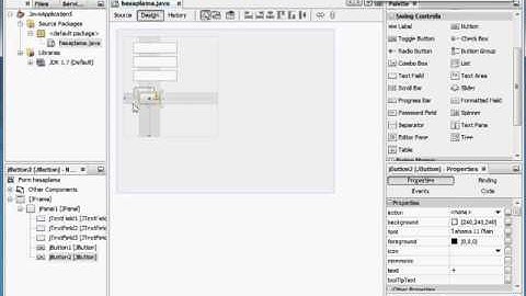 Java Application 2.Ders - Form oluşturma