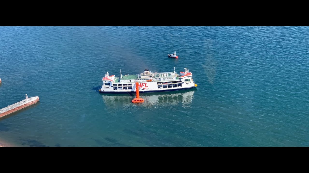 PEI Ferry Fire / PEI与Pictou渡轮起火旅游经历 YouTube