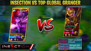 TOP GLOBAL CHOU VS TOP GLOBAL TRASHTALKER GRANGER! WHO WIN ?