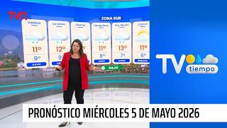Pronóstico del tiempo: Miércoles 6 de mayo 2026 | TV Tiempo