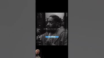 Wrong is wrong, right is right! #nipseyhussle