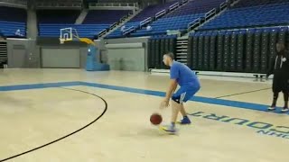 LiAngelo Ball practicing at UCLA