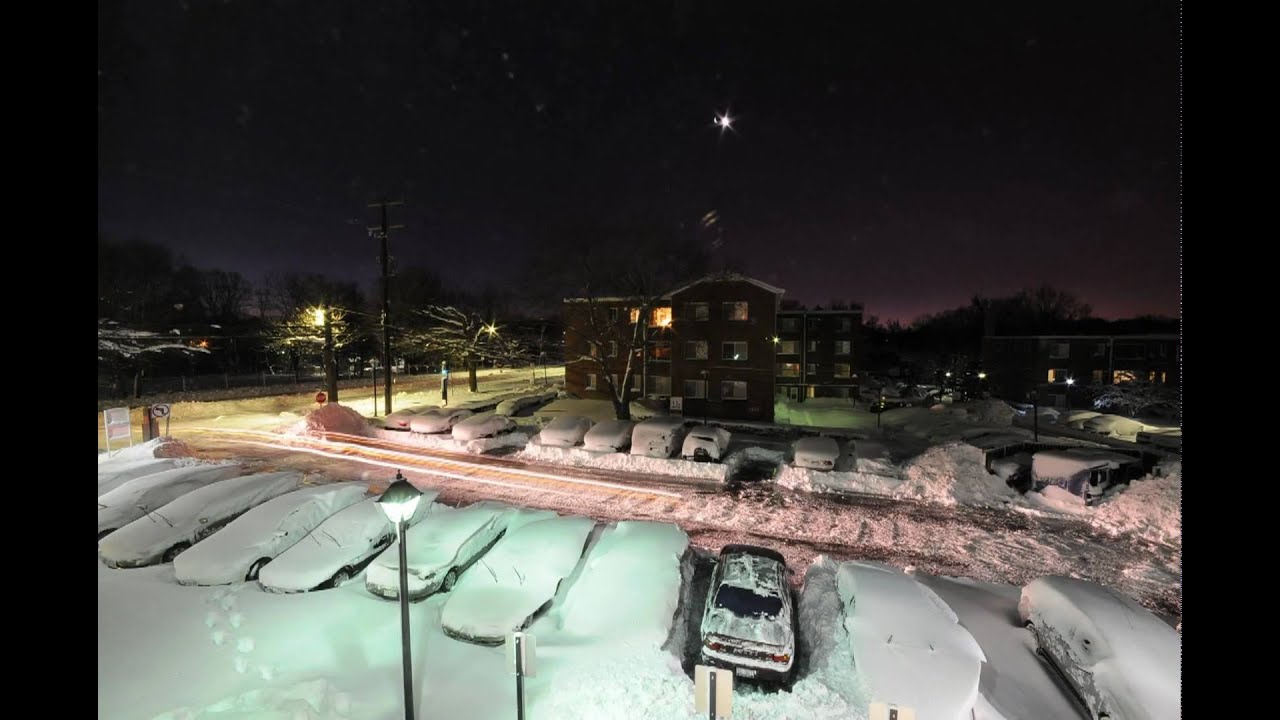 Time Lapse of The Day After the Blizzard - YouTube