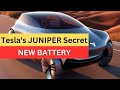 Teslas juniper model y secret new battery tech that will shock you