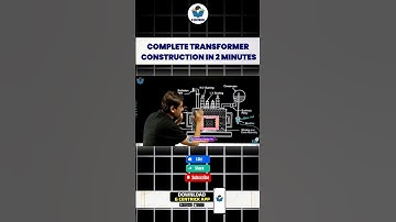 Complete Transformer Construction in 2 Minutes #gcentrick #transformer