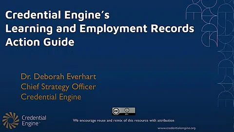 Credential Engine's Learning and Employment Record...