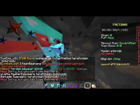 Fake Craftrise Factions da 2v1 dar da teq
