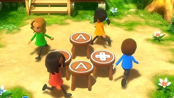 Wii Party U Battle of The Minigames( Master Difficulty) Faustine vs Binz vs Yuehua vs Elena