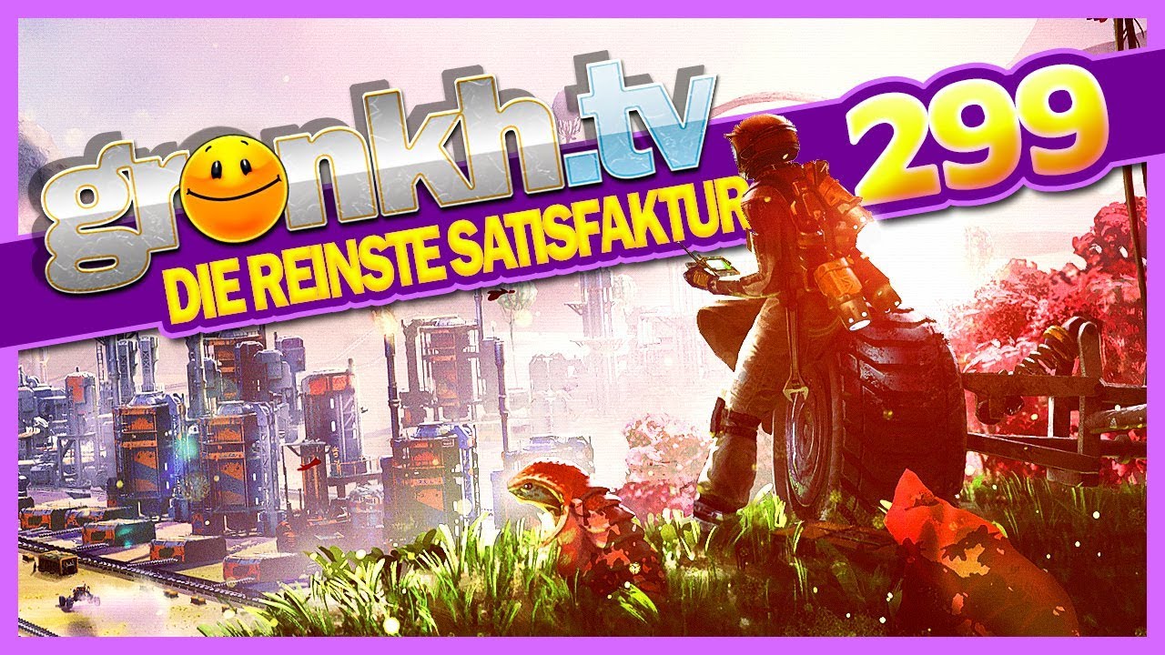0299 🔴 SATISFACTORY Alpha + DAWN OF MEN Bärenfütterung 🔴 Gronkh Livestream | 08.03.2019