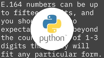 International phone number validation