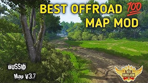 💯 BEST OFFROAD Map Mod For Bus simulator Indonesia// Bussid Map Mod V3.7 #bussidmapmod #offroadmap🗺️