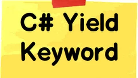 c# (Csharp):- What is the use of Yield keyword in c# ?