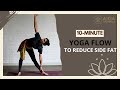 Yoga Asanas to Reduce Love Handles &amp; Side Fat | Yoga Flow to Reduce Weight
