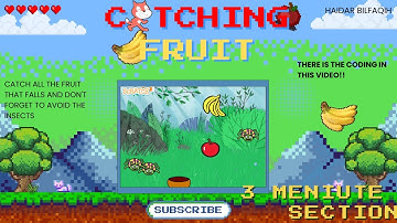 IT Project Presentation - Scratch Catching Fruit