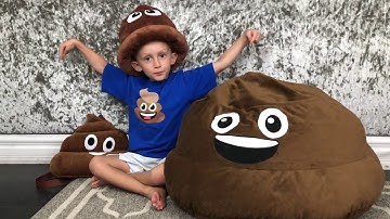 POOP Emoji 💩 Song by ROCK 😂 fun for kids