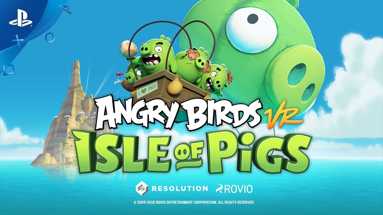 stereoanlæg Bage At sige sandheden Angry Birds VR: Isle of Pigs Trailer | PS VR - YouTube