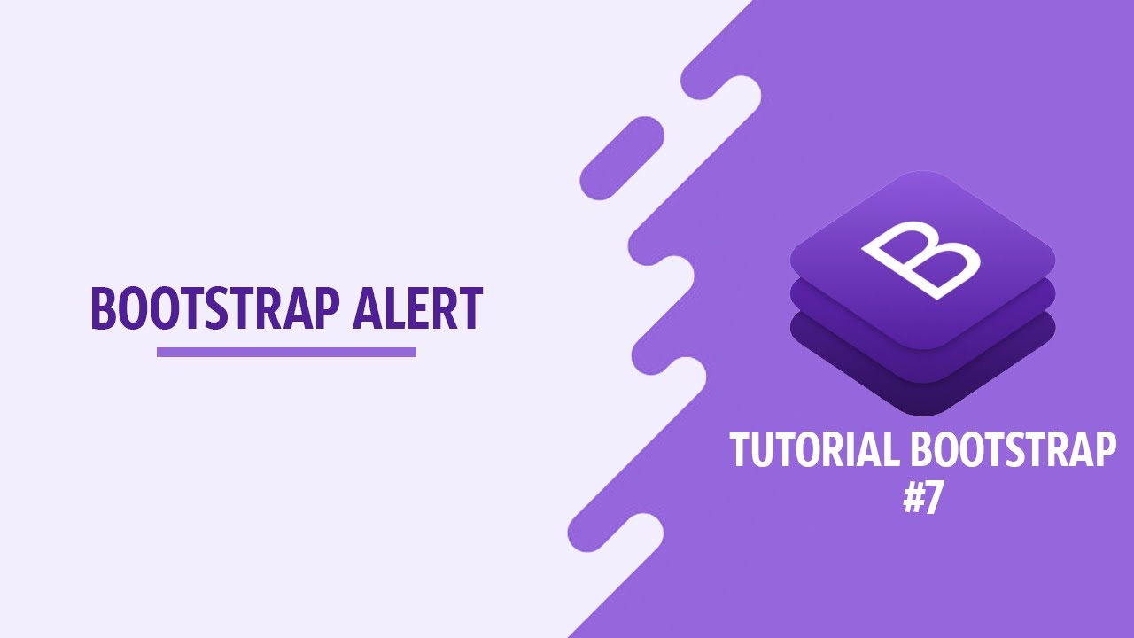 TUTORIAL BOOTSTRAP #7 - BOOTSTRAP ALERT - YouTube