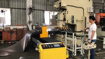 Lihao stainless steel cold rolled steel circle blanking line