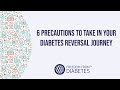 Diabetes Reversal - 6 Precautions if following the 2-Meal Plan/Dr. Dixit Diet -  FFD